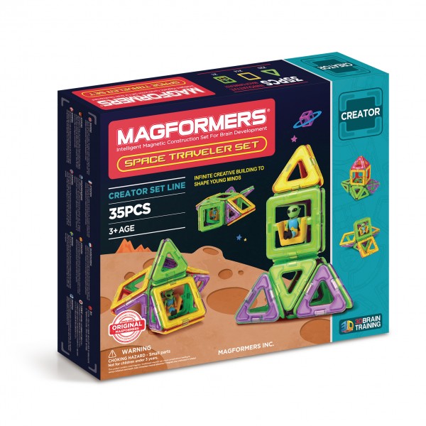 Space Traveler Set 35 Magformers