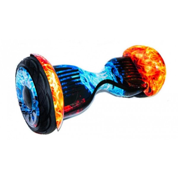 Гироскутер 10,5" Bluetooth Red Blue Fire Smart Balance 