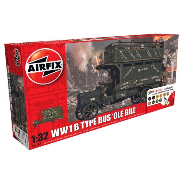 WWI Ole Bill Bus Gift Set 1:32