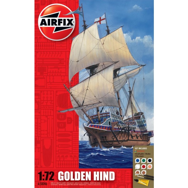 Golden Hind Gift Set 1:72