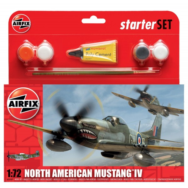 North American Mustang IV Starter Set 1:72