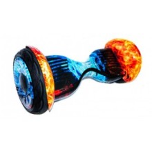 Гироскутер 10,5" Bluetooth Red Blue Fire Smart Balance 