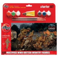 WWII British Infantry Multipose Starter Set 1:32