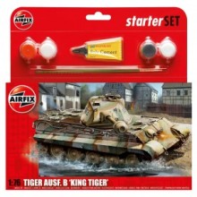PZKW VI Ausf.B King Tiger Tank Starter Set 1:76