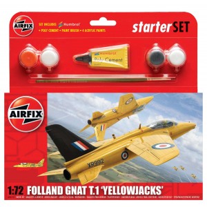 Folland Gnat 'Yellow Jacks' Starter Set 1:72