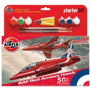 RAF Red Arrows Hawk 50th Display Season Starter Set 1:72