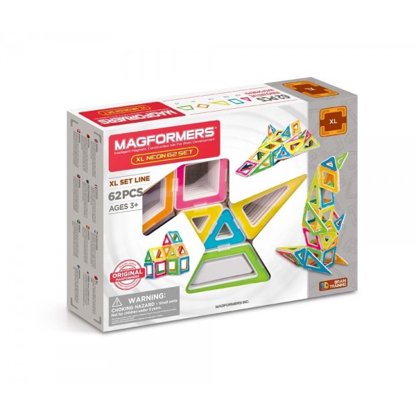 XL Neon 62 Set Magformers