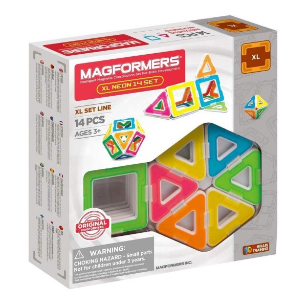 XL Neon 14 Set Magformers