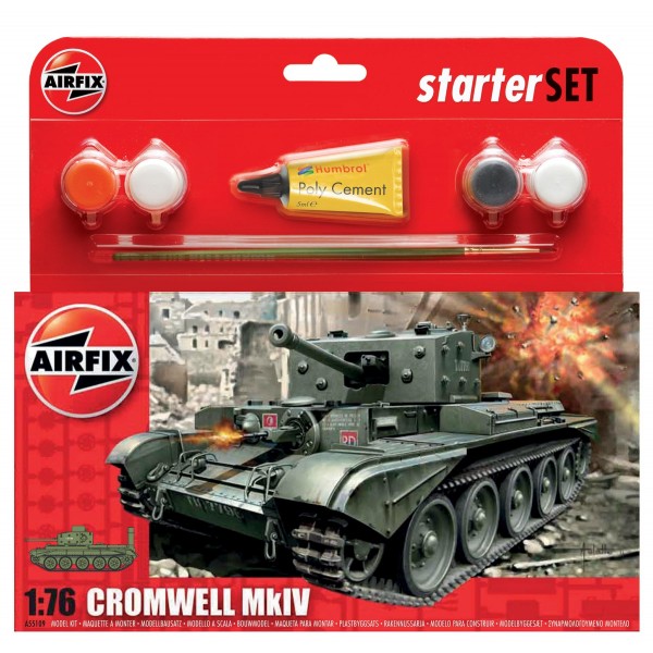 Cromwell MkIV Tank Starter Set 1:76