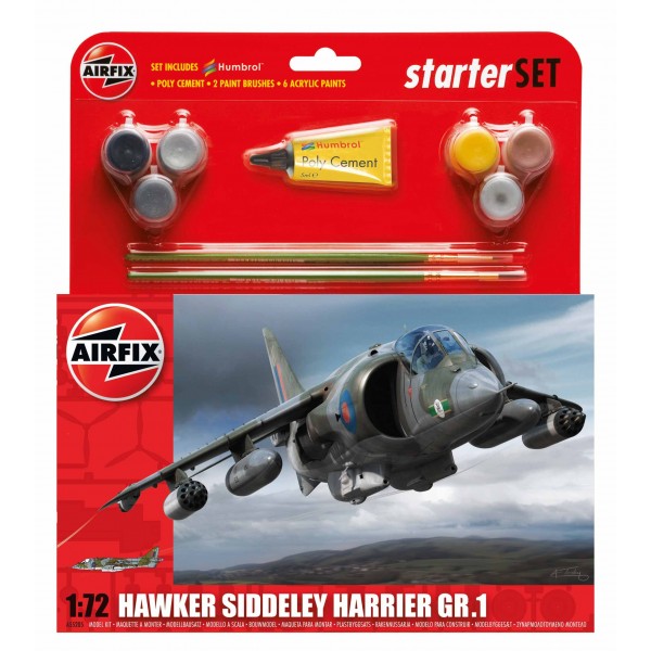 Hawker Harrier GR1 Starter Set 1:72