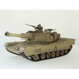 Tālvadības tanks M1A2 Abrams Desert, 1:24
