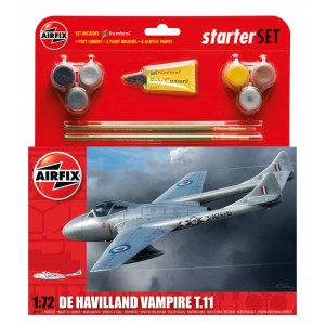 De Havilland Vampire T11 Starter Set 1:72